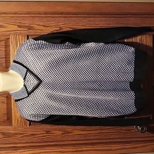 NWOT St Patrick Checkered Sweater